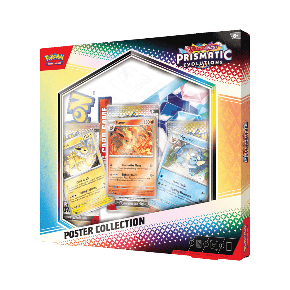 Pokemon TCG : Scarlet & Violet (SV 8.5) Prismatic Evolutions Poster coll.