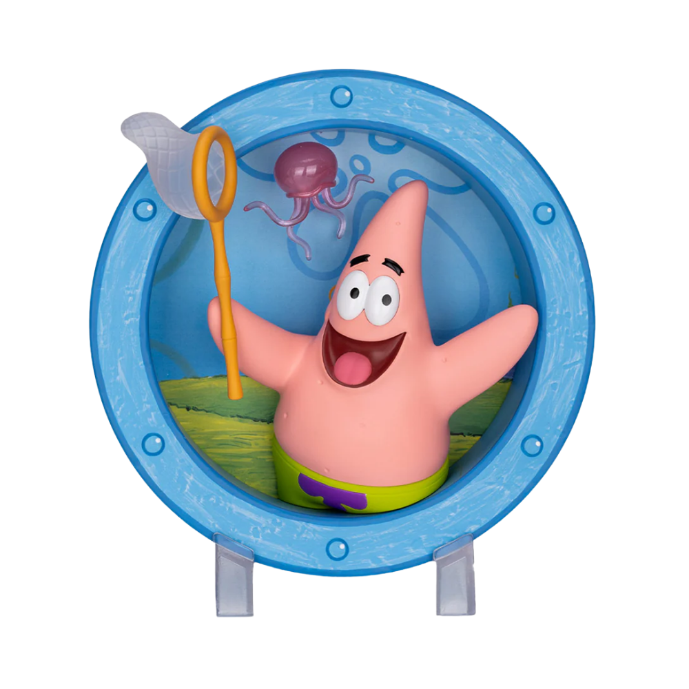 SpongeBob’s Window - Patrick Jellyfishing By Pop Mart