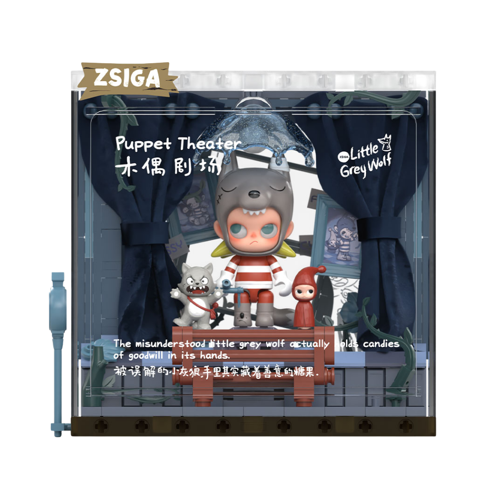 Zsiga Walking Into The Forest Series Blocks-Puppet Theater By Pop Mart
