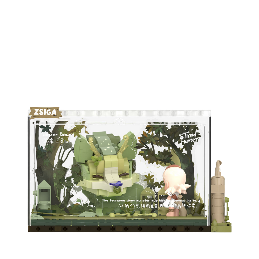 Zsiga Walking Into The Forest Series Blocks-Tender Beast By Pop Mart