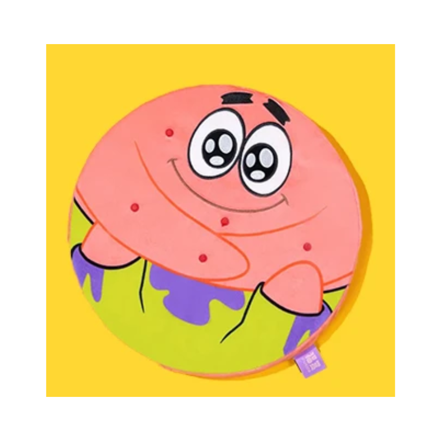 SpongeBob SquarePants - Friends Play Together - Flattened Trio Plush Round Disk Featuring Patrick Star. By Pop Mart