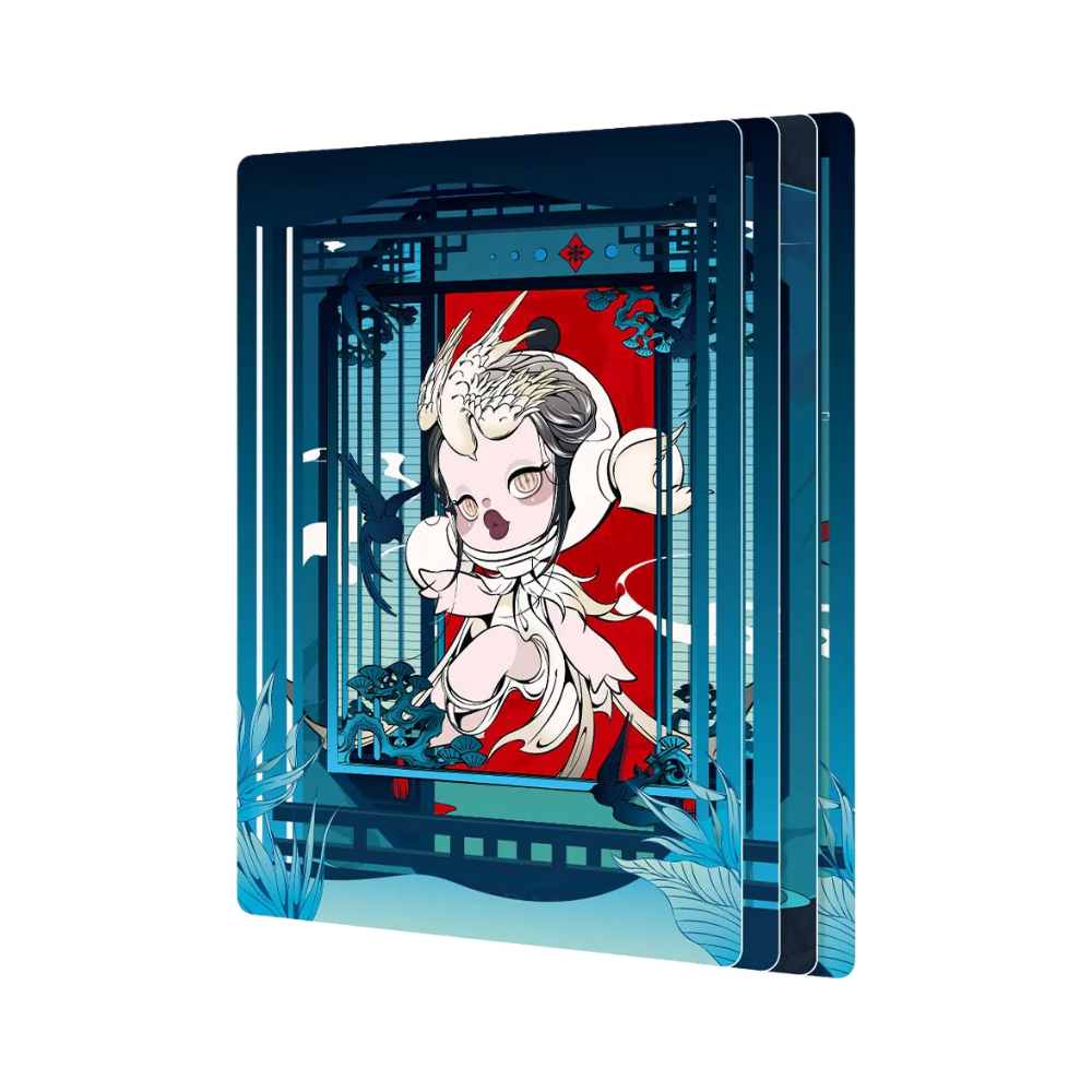 SKULLPANDA The Mirage Series Figures Art Collection Cards By Pop Mart