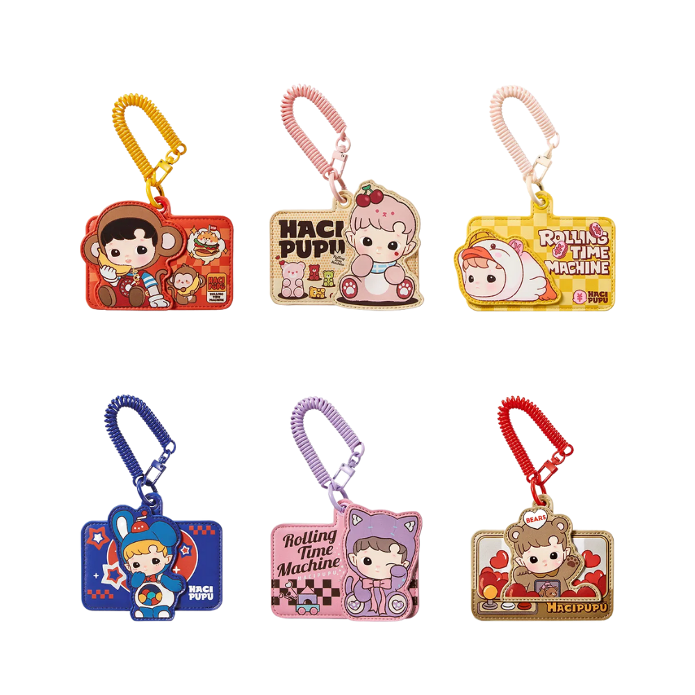 HACIPUPU Rolling Time Machine Series-Card Holder Blind Box By Pop Mart
