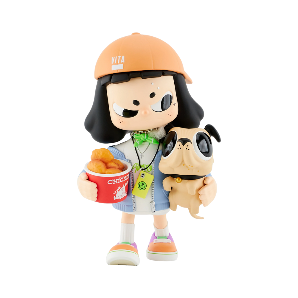 Vita fried chicken day Figure By POP MART