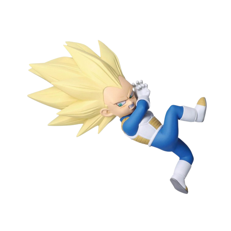 DRAGON BALL DAIMA SUPER SAIYAN 3 VEGETA(MINI) FIGURE WITH PANEL Figure By Banpresto