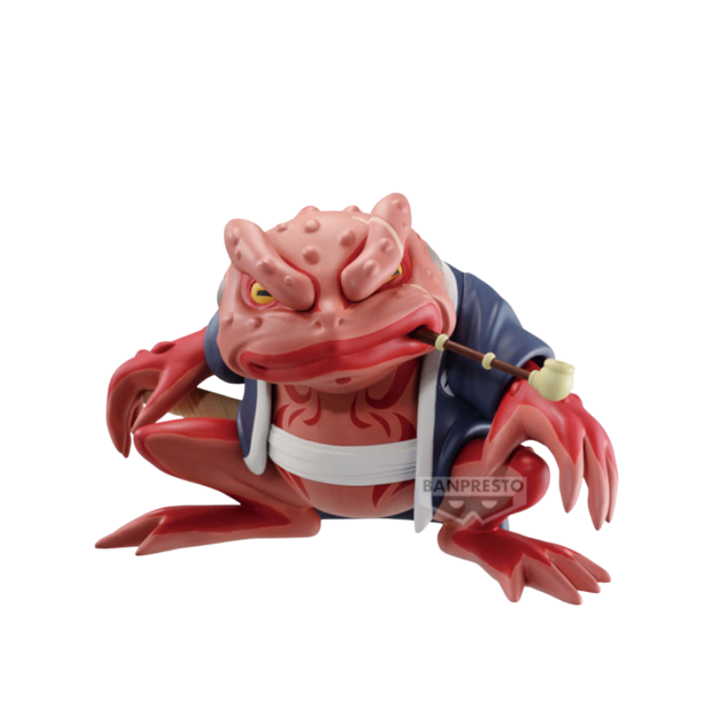 NARUTO SHIPPUDEN SOFT VINYL FIGURE - SHUKAKU & GAMABUNTA - (B:GAMABUNTA) Figure By Banpresto
