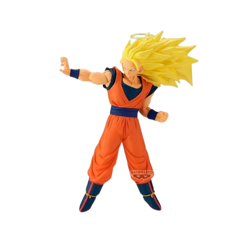 DRAGON BALL Z MATCH MAKERS SUPER SAIYAN 3 SON GOKU(VS MAJIN BUU) Figure By Banpresto