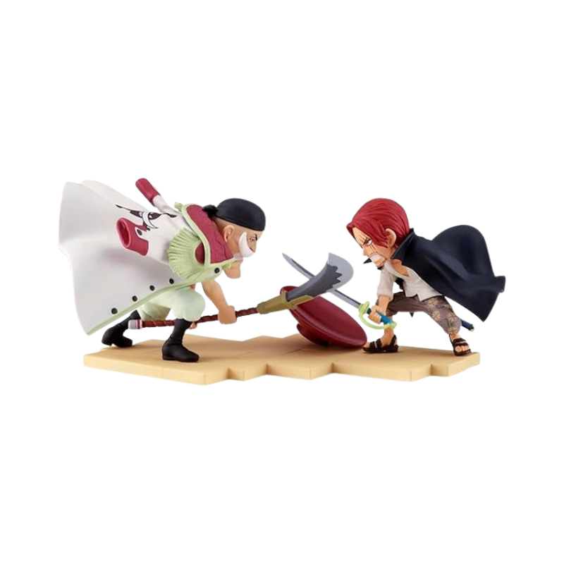 ONE PIECE WORLD COLLECTABLE FIGURE LOG STORIES - EDWARD.NEWGATE VS SHANKS- Figure By Banpresto