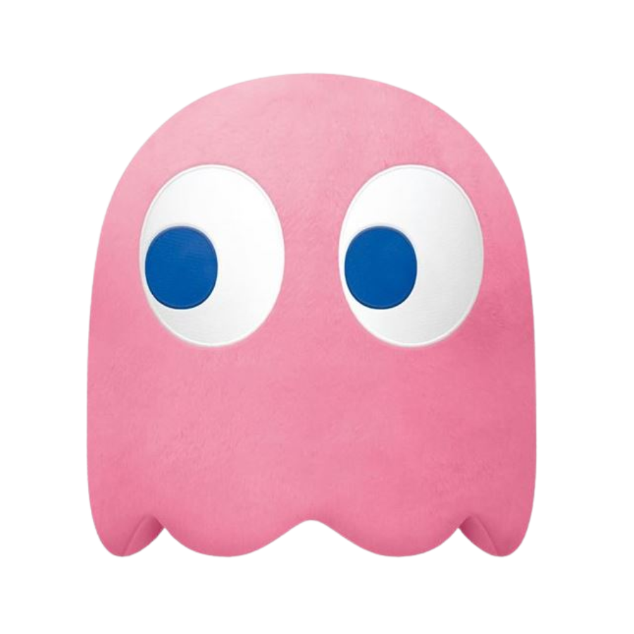 PAC-MAN SUPER BIG PLUSH PINKY Figure By Banpresto