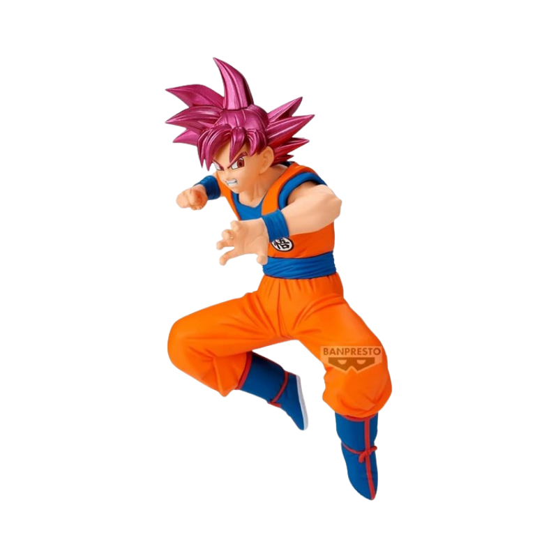 DRAGON BALL SUPER MATCH MAKERS SUPER SAIYAN GOD SON GOKU (VS BEERUS) Figure By Banpresto