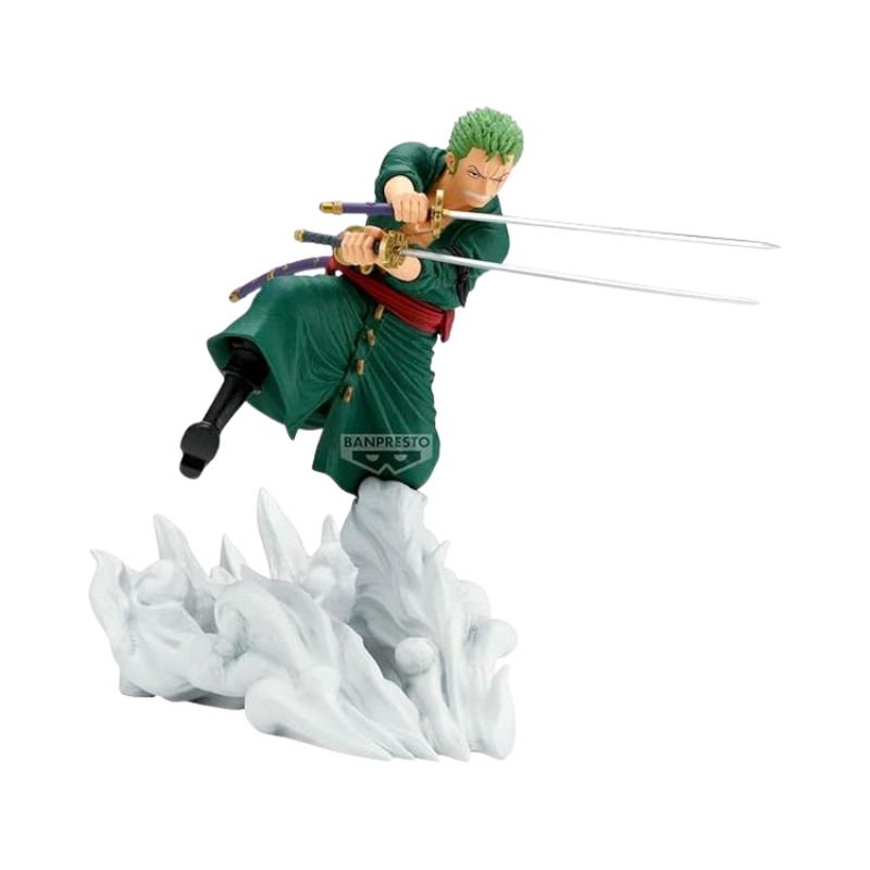 ONE PIECE SENKOZEKKEI - RORONOA ZORO - (EGGHEAD ver.) Figure By Banpresto