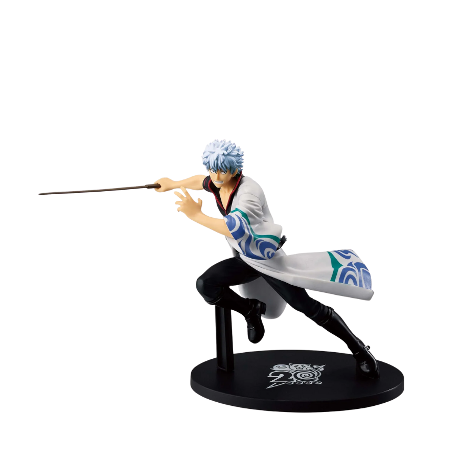 GINTAMA VIBRATION STARS-GINTOKI SAKATA- 20th Anniversary ver. Figure By Banpresto