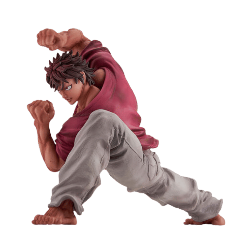 Baki Masterlise Ichibansho Baki Hanma (The World Can Be Changed With One Fist) Figure By Bandai