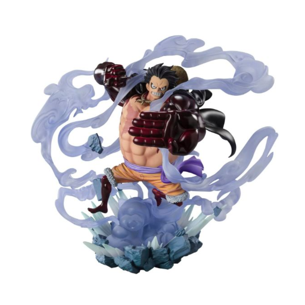 One Piece Monkey D. Luffy Gear 4 Boundman Version Battle Of Monsters On Onigashima Statue by Bandai