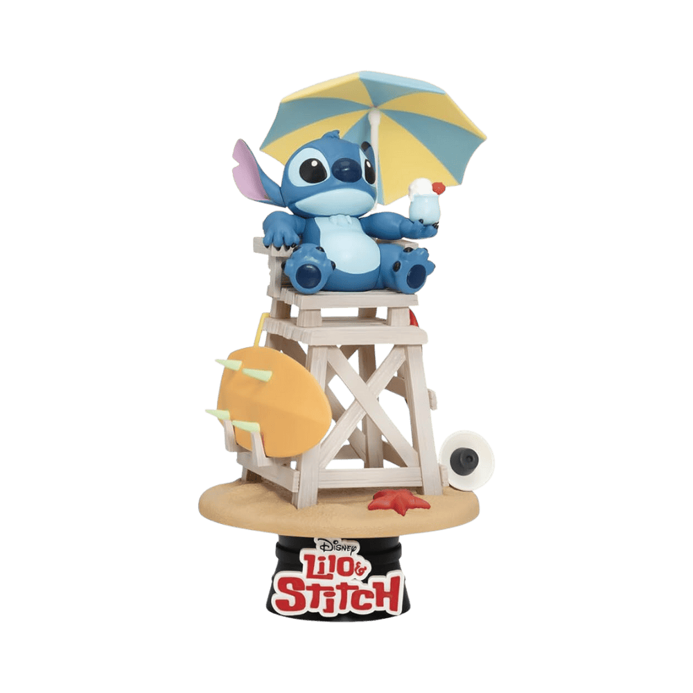 Lilo & Stitch D-Stage DS-126 Stitch Summer Vibe Statue Figure By Beast Kingdom