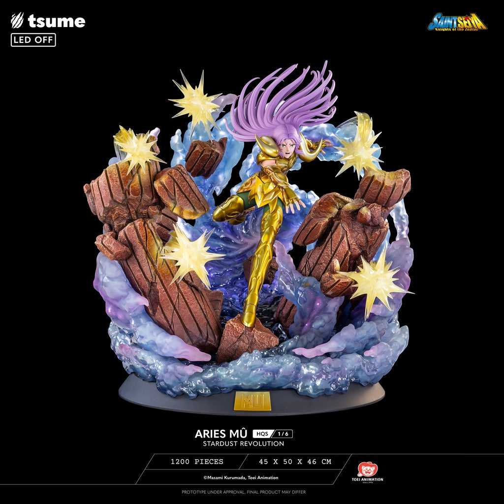 Saint Seiya Aries Mû Stardust Revolution - HQS by Tsume Art