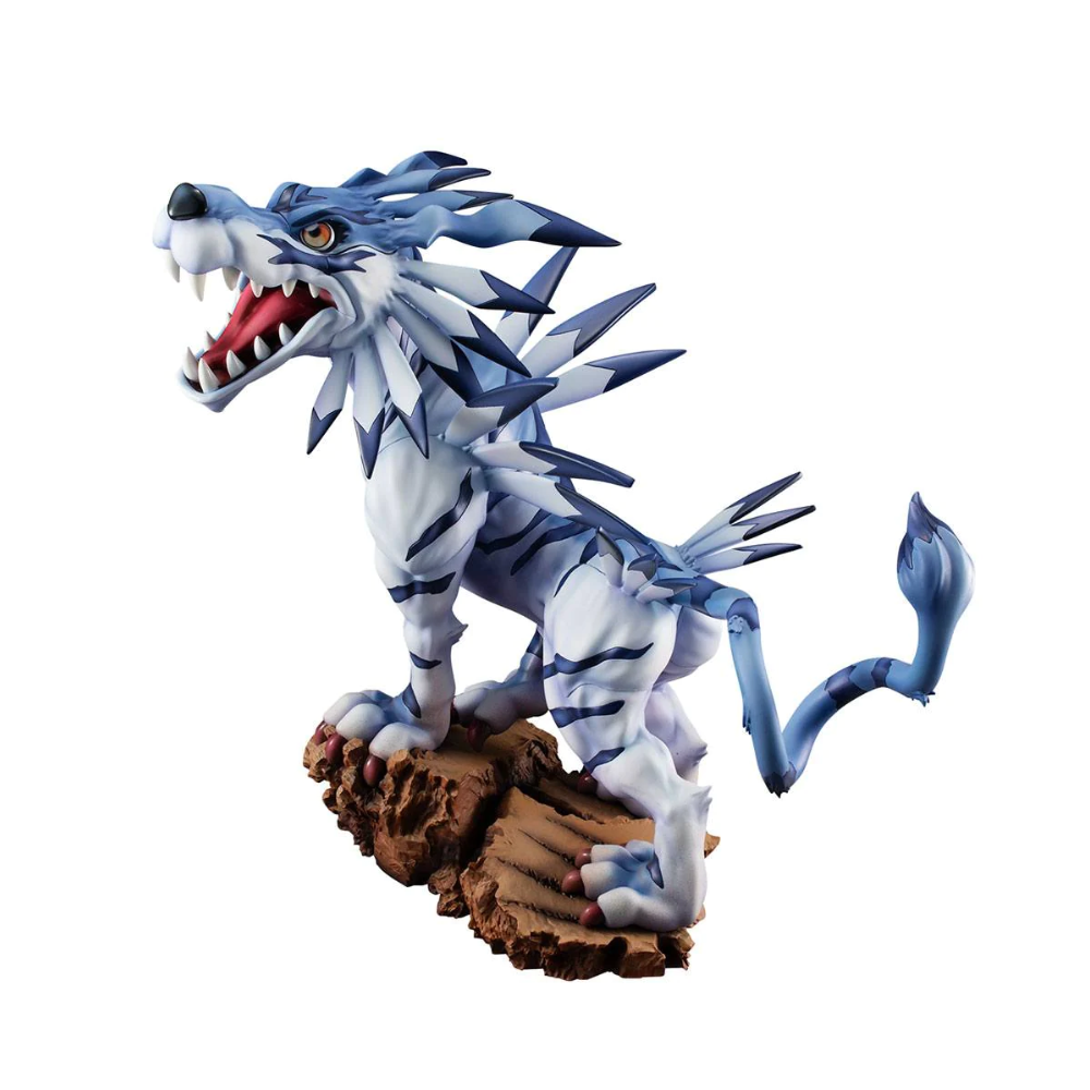 Digimon Adventure Garurumon Battle Version G.E.M. Series PVC Statue by Megahouse