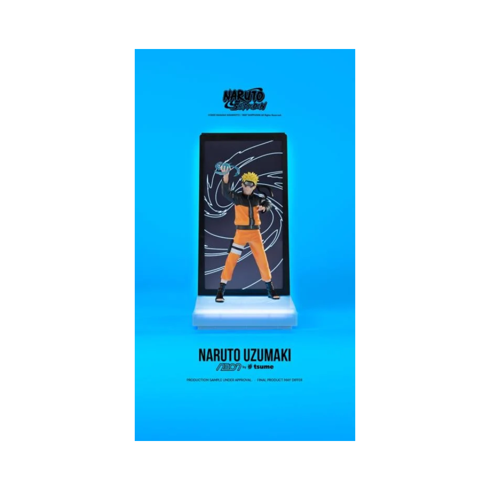 Naruto Shippuden Neon Uzumaki Lighted Display Figure By Tsume