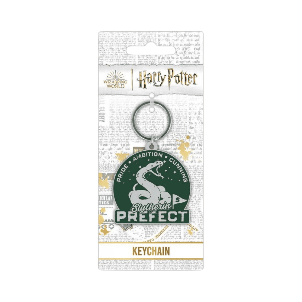 HARRY POTTER - CLUBHOUSE SLYTHERIN (RUBBER KEYCHAIN) By Pyramid – The ...