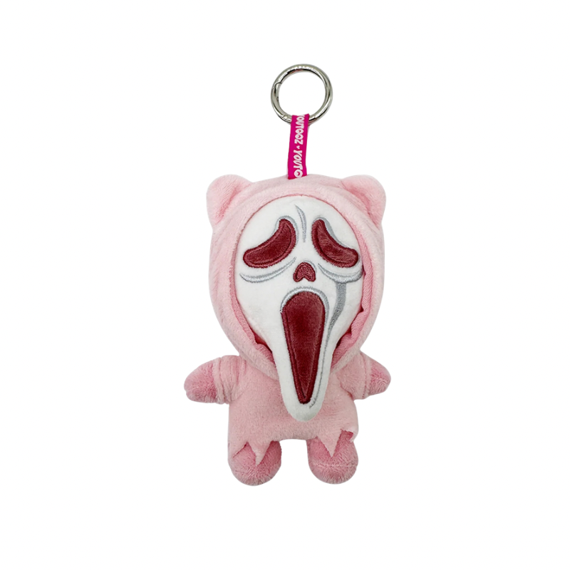 Cute Ghost Face Key Chain Plush 5 inch By Youtooz