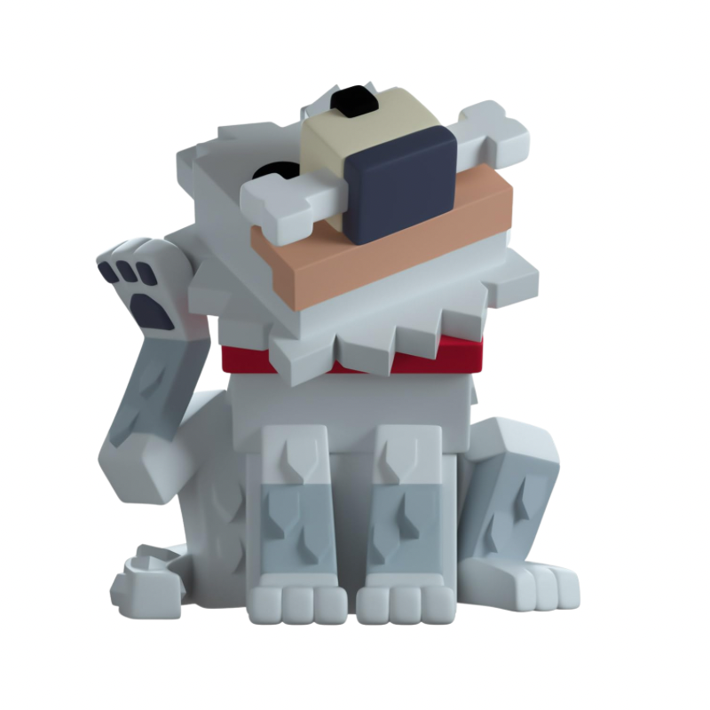Minecraft Wolf Vinyl 4inch Figure By Youtooz